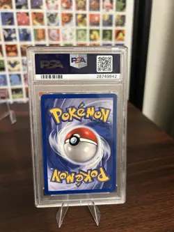 Pokemon 2000 Rocket Dark Weezing Holo 1st Edition PSA 9 14/82 - Image 2