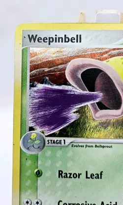Weepinbell - 51/112 - Pokemon Reverse Holo Ex Fire Red & Leaf Green LP - Image 2