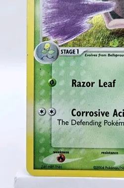 Weepinbell - 51/112 - Pokemon Reverse Holo Ex Fire Red & Leaf Green LP - Image 4