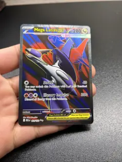 Mega Latias ex 163/132 Full Art Mega Evolution [Pokemon, English, In-Hand] New! - Image 2