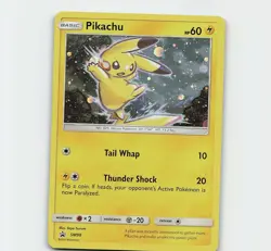 Pokemon Sun & Moon: Pikachu Sidekick SM98 Cosmo Holo Promo (US Exclusive) - Image 1