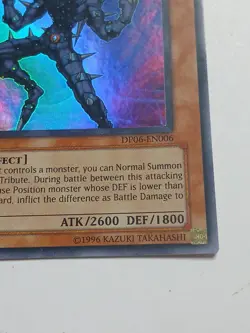 YuGiOh! EVIL HERO MALICIOUS EDGE DP06-EN006 Super Rare 1ST EDITION - Image 5