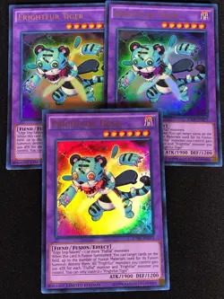 Yugioh Frightfur Tiger JUMP-EN073 ULTRA x3 (NM) - Image 1