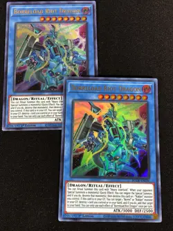 Yugioh Borreload Riot Dragon BODE-EN036 1ST ULTRA x2 (NM) - Image 1