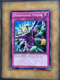 Yugioh Dimensional Prison SDCR-EN033 Common 1st Ed LP - Image 1