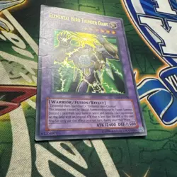 Yugioh! Elemental Hero Thunder Giant TLM-EN036 Ultra Rare Unlimited HP - Image 3
