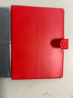 Pokemon Pikachu Red Collectors Album Binder Vintage 1999 Binder Only - Image 3