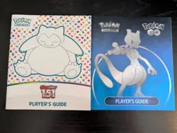 Pokemon Cards TCG Player’s Guide Book Bundle - Scarlet & Violet 151 + GO - New - Image 1