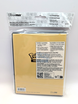 Ultra PRO Pokemon Pikachu 4 Pocket Portfolio Binder Holds Oversized Cards - Image 2