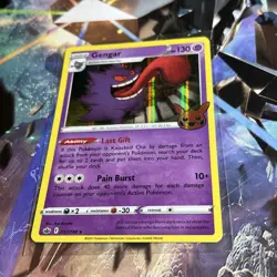 Gengar 057/198 NM Trick Or Trade Holo Rare Near Mint Foil Pokemon Card 57/198 - Image 2