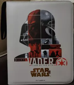 Card Fun Star Wars Darth Vader 9 Pockets binder Double Sided US Seller - Image 1