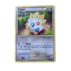 Togepi Pokemon Card - Rising Rivals 70/90 - 2010 Nintendo Collectible - Image 1