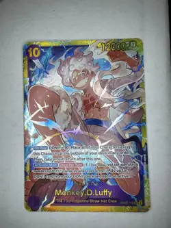 Monkey.D.Luffy OP05-119 SEC - One Piece TCG - English Card Near-Mint Secret Rare - Image 3