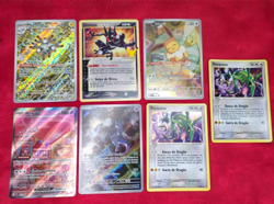 Lot of Pokemon Promo Cards - Portuguese (Brazil) Mew EX, Mew, Greninja, Magneton - Image 1