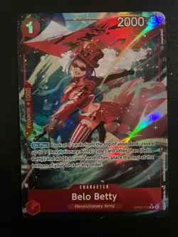 BELO BETTY OP05-015 R PARALLEL ALT ART | ONE PIECE TCG CARD | THE BEST- PRB-01 - Image 1