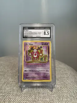 Pokemon TCG Mr. Mime Trading Card Game Classic Holo Card 013/034 NM Condition - Image 1