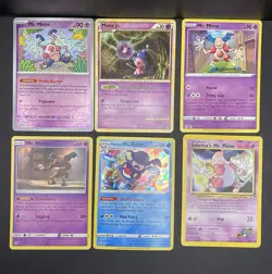 12x Pokemon Cards Mr Mime, Mime Jr, Mr Rime Lot - Holo Rare Vintage Promo TCG - Image 4