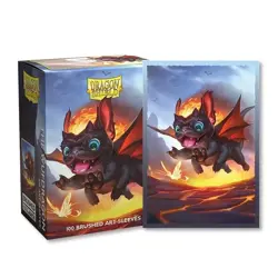 Dragon Shield THE WUFDRAGON Matte Brushed Art Gaming Card Sleeves Pk 100 New - Image 1