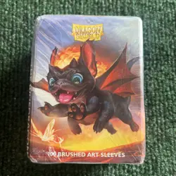 Dragon Shield THE WUFDRAGON Matte Brushed Art Gaming Card Sleeves Pk 100 New - Image 2