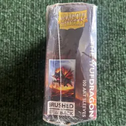 Dragon Shield THE WUFDRAGON Matte Brushed Art Gaming Card Sleeves Pk 100 New - Image 5