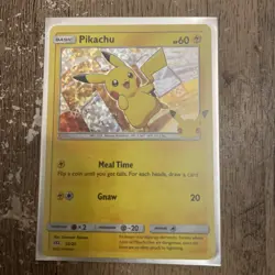 Pokemon Card - PIKACHU HOLO - 25/25 - McDonalds 25th Anniversary 2021 Promo MINT - Image 1
