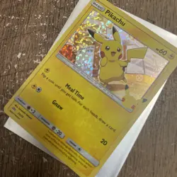 Pokemon Card - PIKACHU HOLO - 25/25 - McDonalds 25th Anniversary 2021 Promo MINT - Image 3