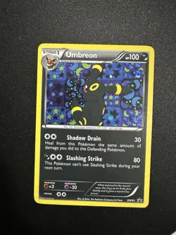 Pokemon TCG Umbreon Black White Holo Card BW93 Black Star Promo LP - Image 1
