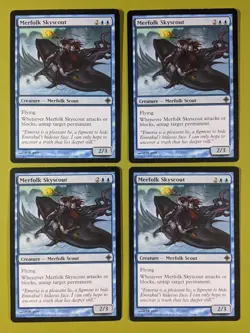 Merfolk Skyscout x4 Rise of the Eldrazi 4x Magic the Gathering MTG - Image 1