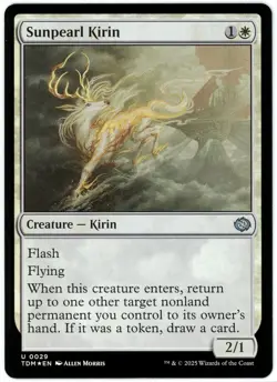 Sunpearl Kirin (Foil) - 0029 - Tarkir Dragonstorm - MTG - NM/M - Image 1