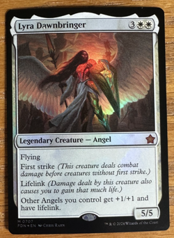 MTG Foundations, Lyra Dawnbringer - Foil - Image 1