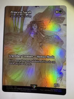 Princess Sarah (Showcase Foil) Final Fantasy: Through The Ages MTG English 0015 - Image 3