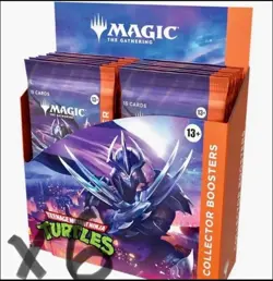 Magic the Gathering Teenage Mutant Ninja Turtles Collector Box x6 Presale - Image 1