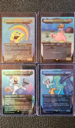 Magic: The Gathering - Secret Lair Drop - SpongeBob Foil Lot Plus Marvel - Image 2