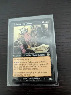 MTG Balthor the Defiled Judgment Rare Magic The Gathering - heavy dmg, read desc - Image 1