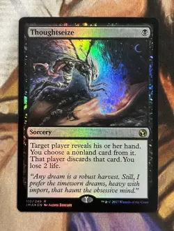 Foil Thoughtseize Iconic Masters IMA (110/249) English - NM - Image 1
