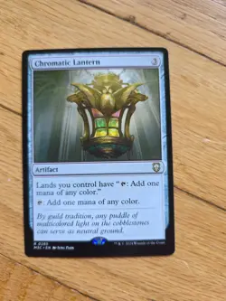 Mtg Chromatic Lantern; Commander - Image 1