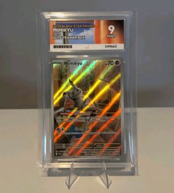 Pokemon TCG Mimikyu Card SVP 075 Stamped Black Star Promo Ace 9 - Image 1