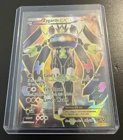 2016 Pokemon TCG XY Fates Collide Zygarde EX Full Art Ultra Rare 54a/124 LP - Image 1