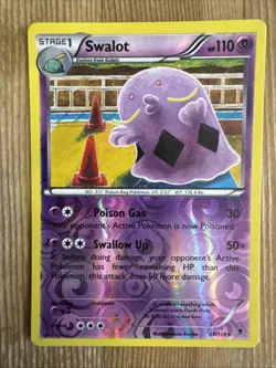 Pokemon TCG Swalot Phantom Forces 38/119 Reverse Holo Rare MP - Image 1