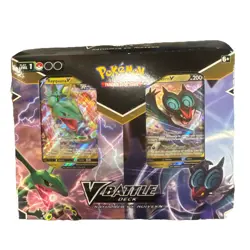 2021 Pokemon TCG: V Battle Deck Rayquaza VS. Noivern Sealed - Image 1