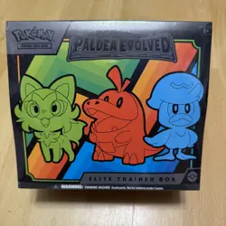 Paldea Evolved Scarlet & Violet Elite Trainer Sealed Box POKEMON TCG - Image 1
