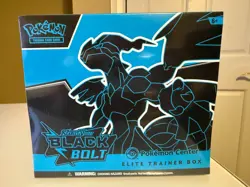 SEALED Pokemon Center Exclusive Black Bolt Elite Trainer Box (ETB) - Image 1