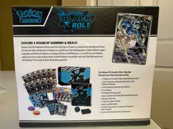 SEALED Pokemon Center Exclusive Black Bolt Elite Trainer Box (ETB) - Image 2