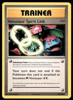2016 Pokemon XY Evolutions Venusaur Spirit Link English #89 - Image 1