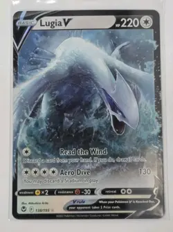Pokemon TCG Lugia V 138/195 Silver Tempest 2022 Mint/NM - Image 3
