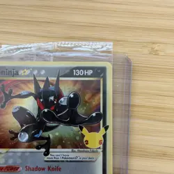 Greninja Gold Star SWSH144 Sealed Holo Pokemon Celebrations NM 25th Anniversary - Image 3