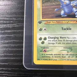 Heracross 1st Edition 41/105 Uncommon Neo Destiny WOTC Vintage Pokemon - Image 2