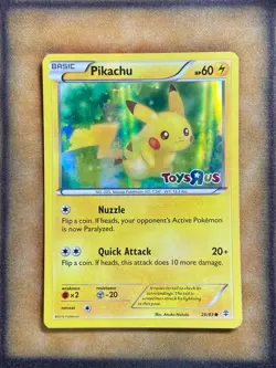 Pokemon Pikachu 26/83 Toys R Us Promo NM - Image 1