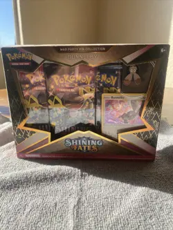New Pokemon Shining Fates Mad Party Pin Collection POLTERGEIST Factory Sealed 820650808685 - Image 1
