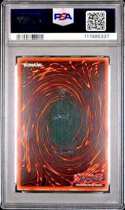 2002 YU-GI-OH! Legend of Blue Eyes UR #LOB-001 Blue-Eyes White Dragon YUGIOH PSA - Image 2